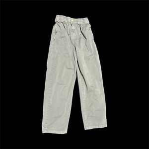 Boys Gray Pants stretchy Waist Size 13-14